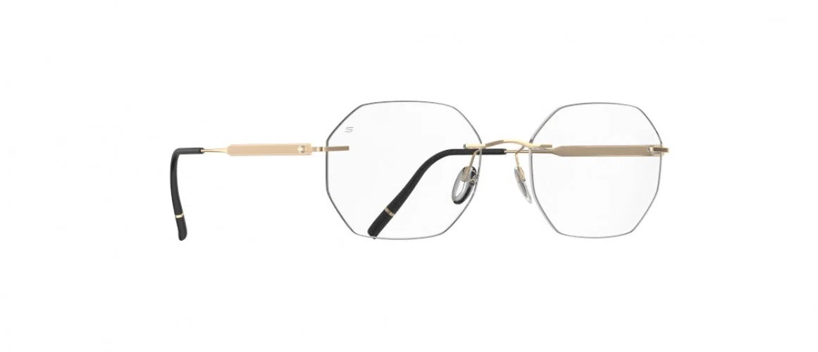 Silhouette The Timeless Visionary Demo Rimless 5603 Eyeglasses - view 8